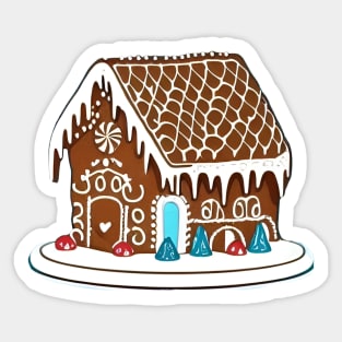 Gingerbreadhouse Sticker